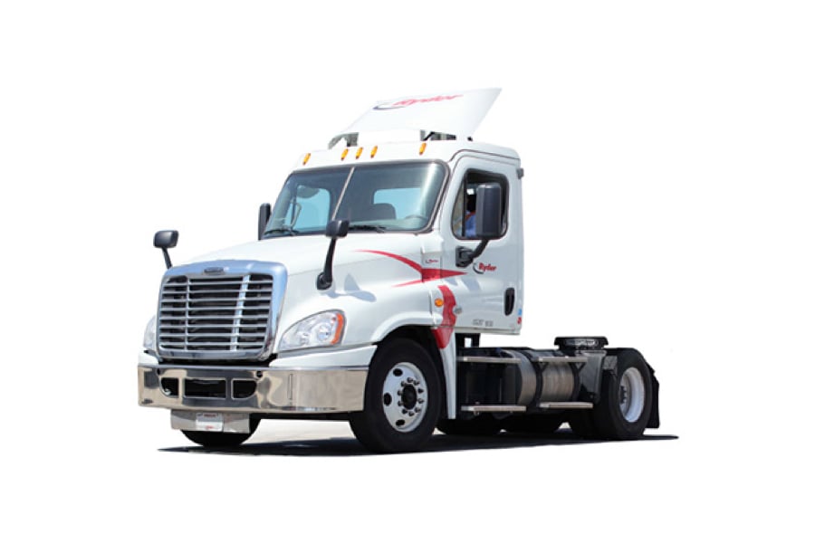 Single-Axle Semi Truck Rental